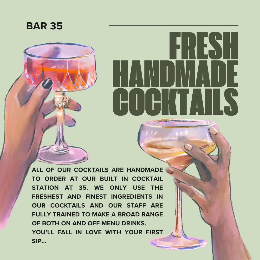 Fresh Handmade Cocktails